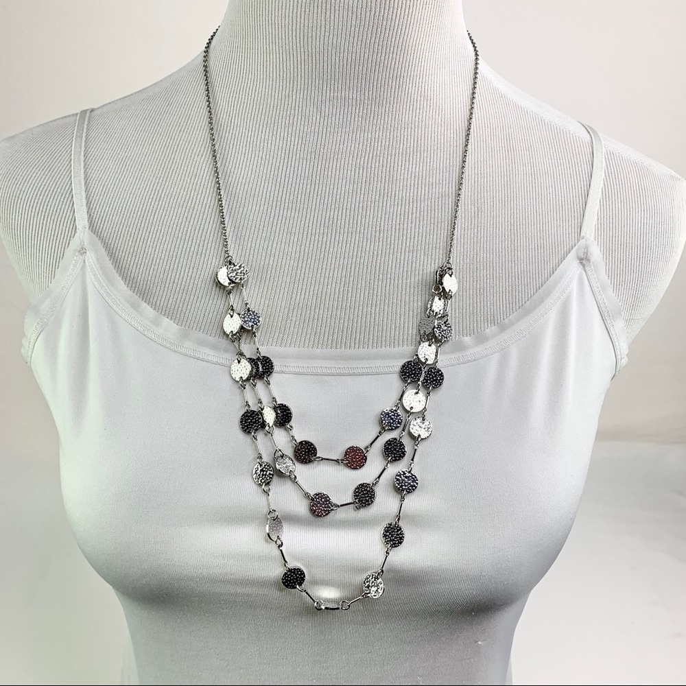 Charming Charlie Silver Necklace